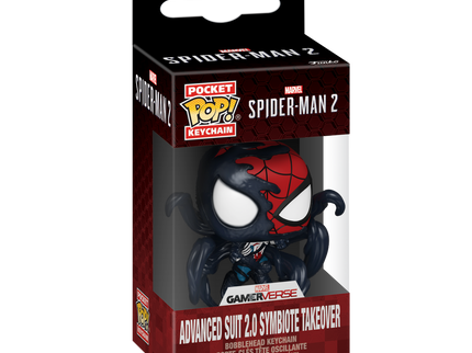 FUNKO POP! Võtmehoidja: Marvel: Spider-Man 2 - Advanced Suit 2.0 (Symbiote Takeover)