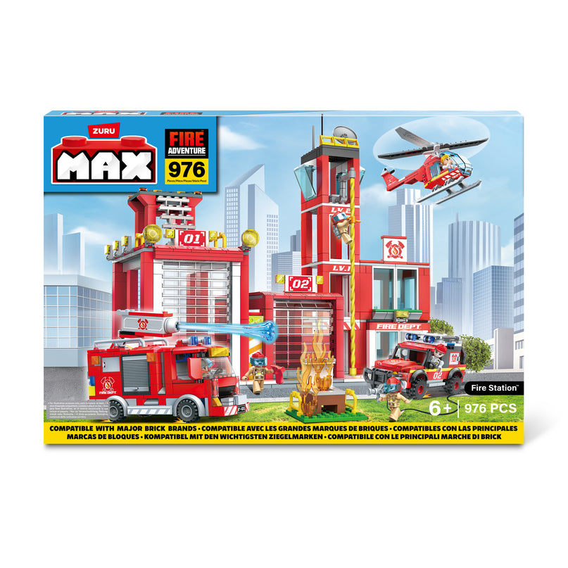 MAX CITY konstruktor Tuletõrjejaam, 976 tk