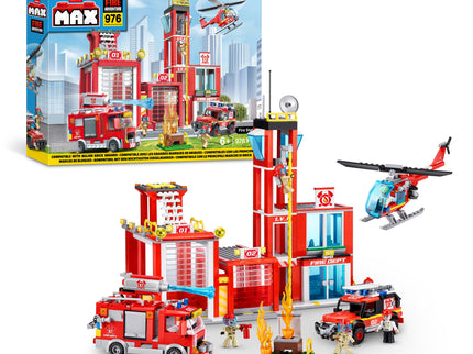 MAX CITY konstruktor Tuletõrjejaam, 976 tk
