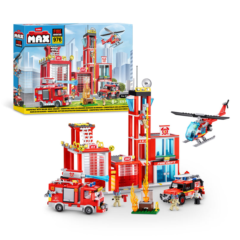 MAX CITY konstruktor Tuletõrjejaam, 976 tk