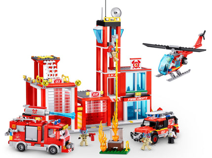 MAX CITY konstruktor Tuletõrjejaam, 976 tk