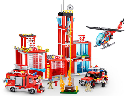 MAX CITY konstruktor Tuletõrjejaam, 976 tk