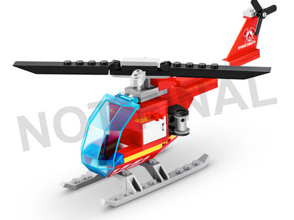 MAX CITY konstruktor Tuletõrjejaam, 265tk