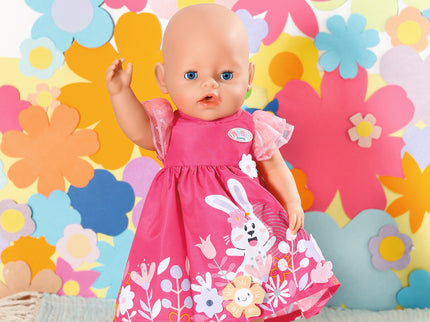 BABY BORN kleit lilledega 43 cm