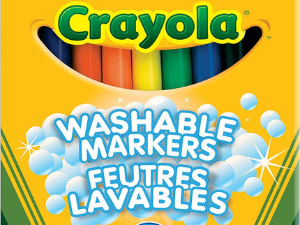 CRAYOLA 8 pestavat markerit