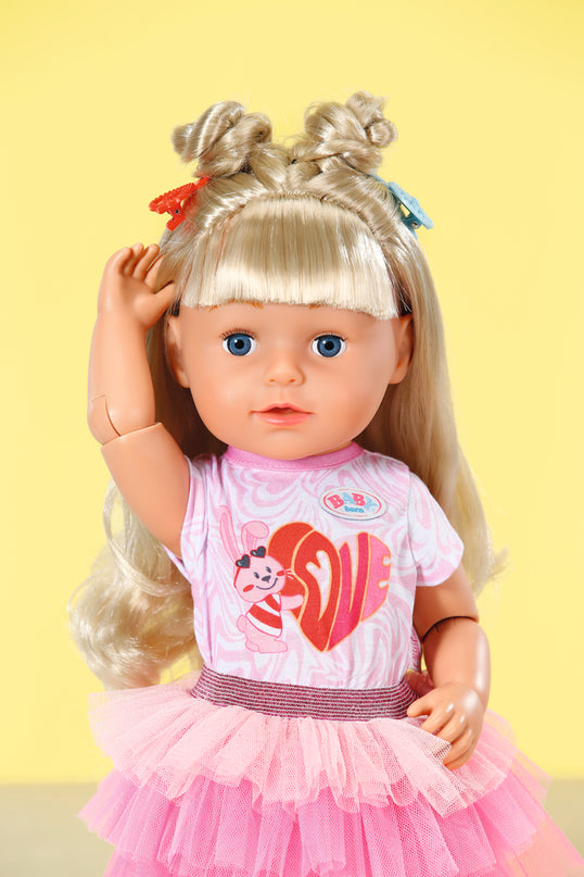 BABY BORN Sister nukk Style &amp; Play blond, 43 cm