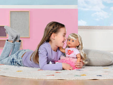 BABY BORN Sister nukk Style &amp; Play blond, 43 cm