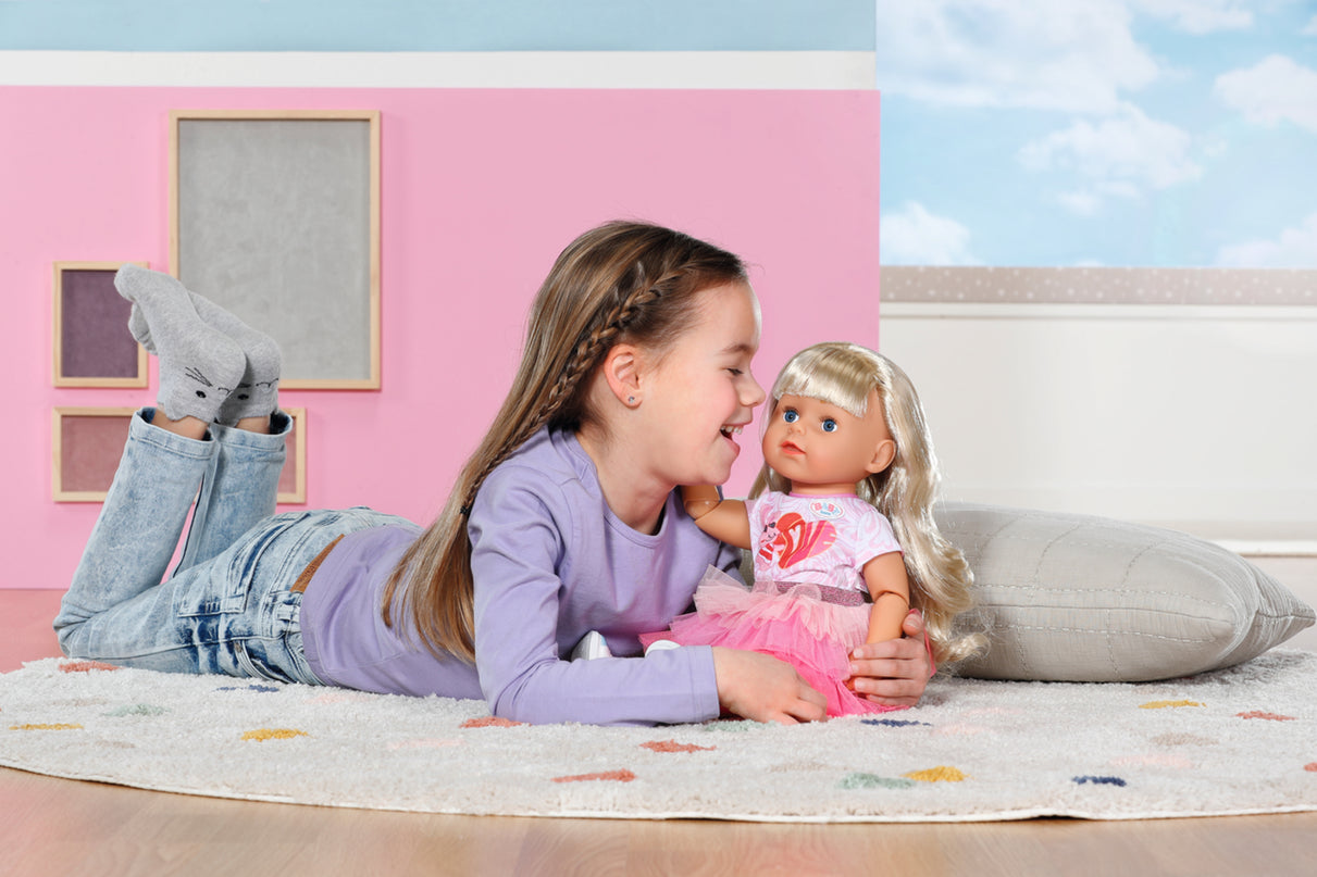 BABY BORN Sister nukk Style &amp; Play blond, 43 cm