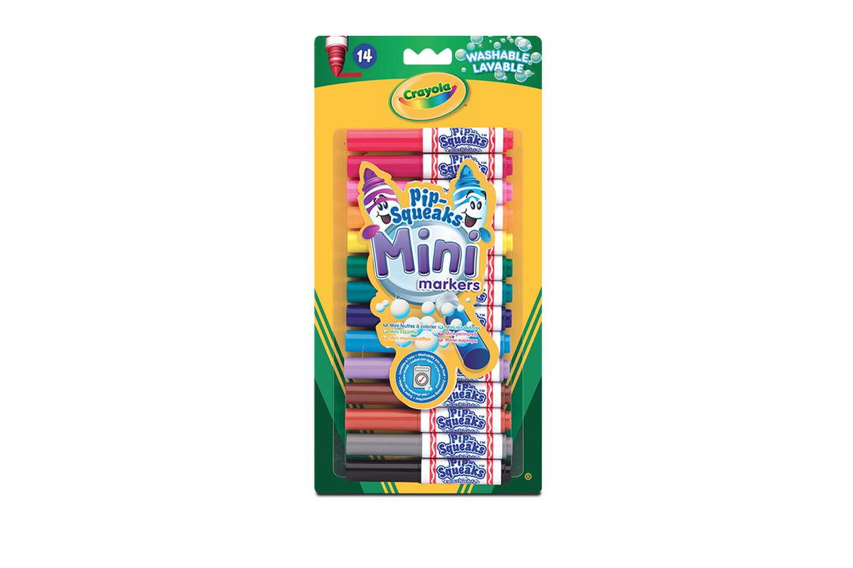 CRAYOLA 14 Pipsqueaks Minimarkerid