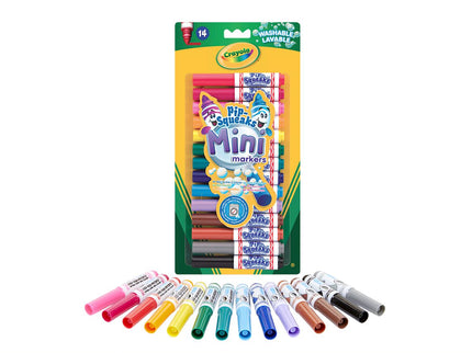 CRAYOLA 14 Pipsqueaks Minimarkerid