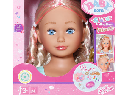 BABY BORN Sister stiilipea Printsess, 43 cm