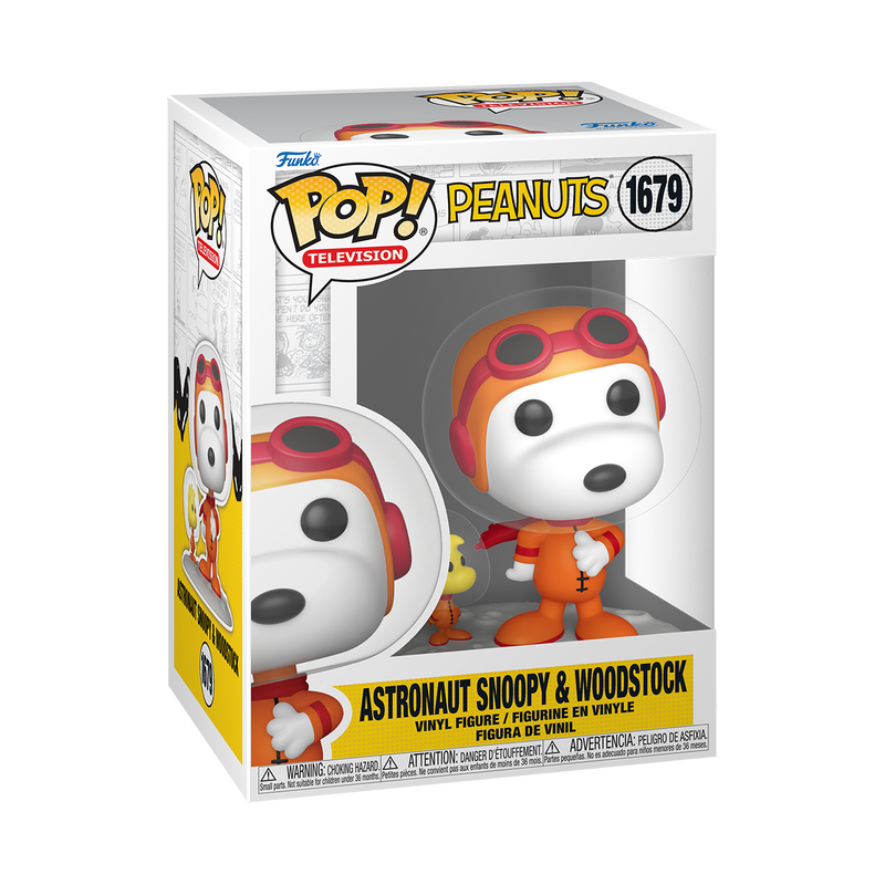 FUNKO POP! vinüülfiguur: Peanuts - Astronaut Snoopy ja Woodstock