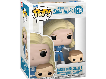 FUNKO POP! Vinyl Figuur: Marvel: The Fantastic Four: First Steps - Invisible Woman & Franklin