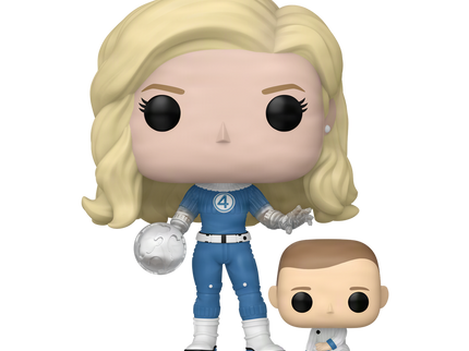 FUNKO POP! Vinyl Figuur: Marvel: The Fantastic Four: First Steps - Invisible Woman & Franklin