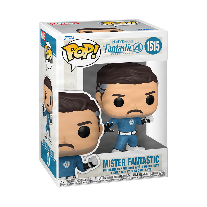 FUNKO POP! Vinyl Figuur: Marvel: The Fantastic Four: First Steps - Mister Fantastic
