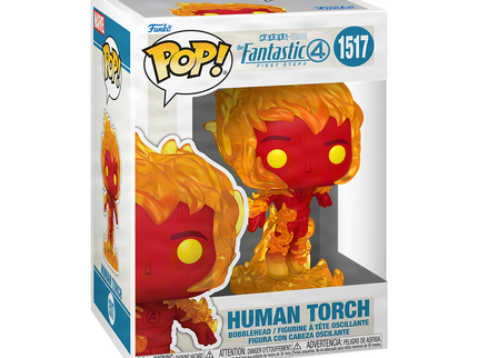 FUNKO POP! Vinyl Figuur: Marvel: The Fantastic Four: First Steps - Human Torch