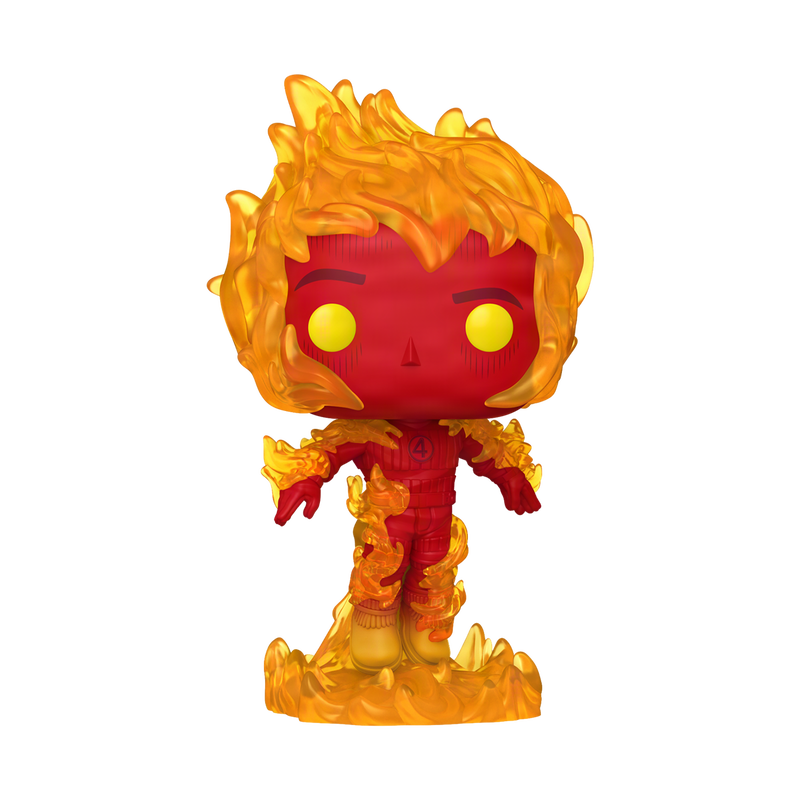 FUNKO POP! Vinyl Figuur: Marvel: The Fantastic Four: First Steps - Human Torch
