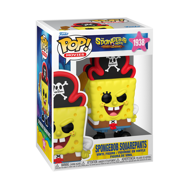 FUNKO POP! Vinyl figuur: SpongeBob SquarePants (Pirate)