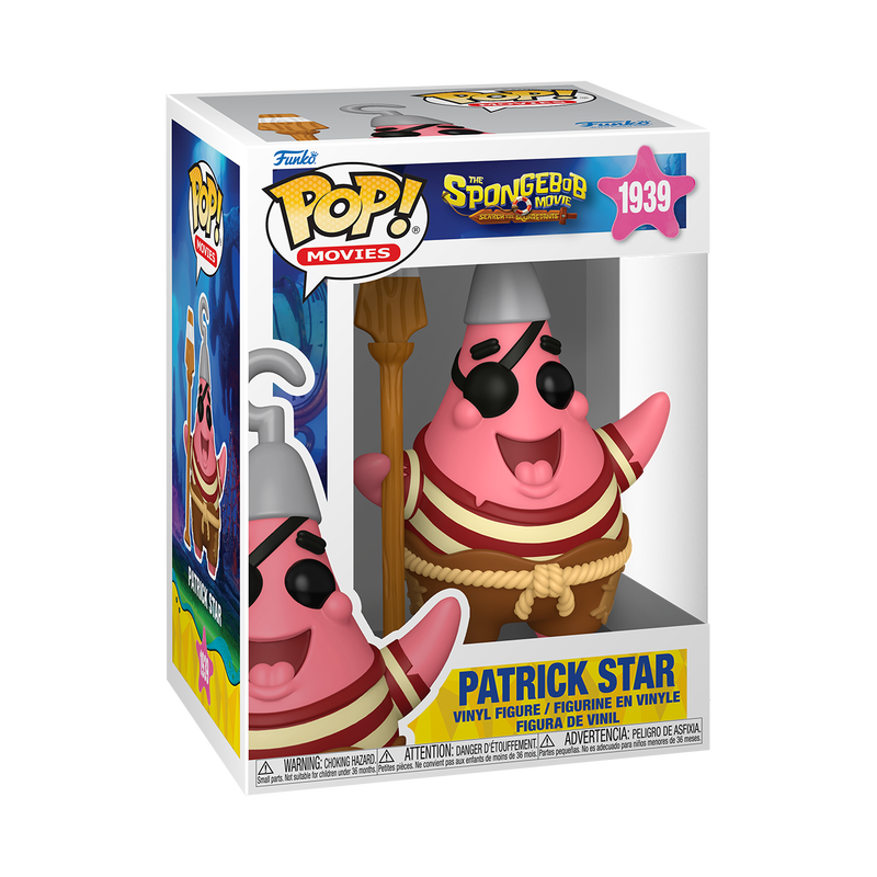 FUNKO POP! Vinyl figuur: SpongeBob SquarePants - Patrick Star (Pirate)
