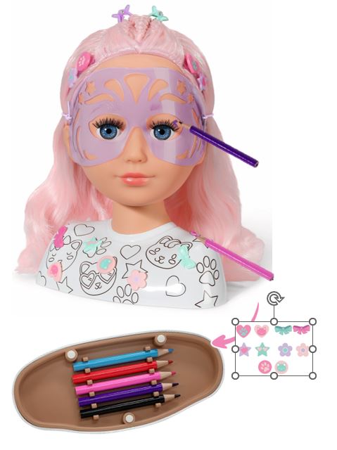 BABY BORN mängukomplekt Sister Nukupea aksessuaaridega