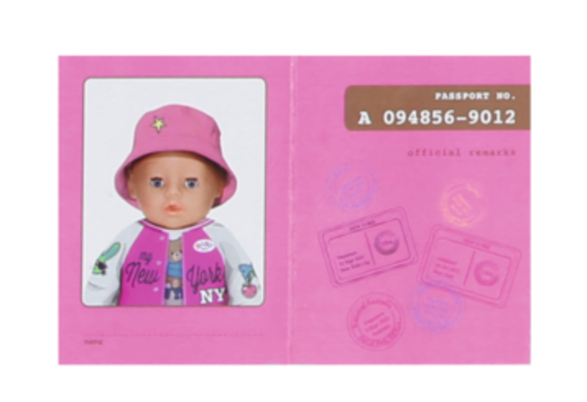 BABY BORN nukuriided ja aksessuaarid Deluxe Travel, 43 cm