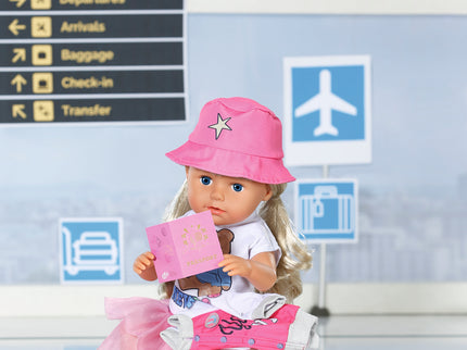 BABY BORN nukuriided ja aksessuaarid Deluxe Travel, 43 cm