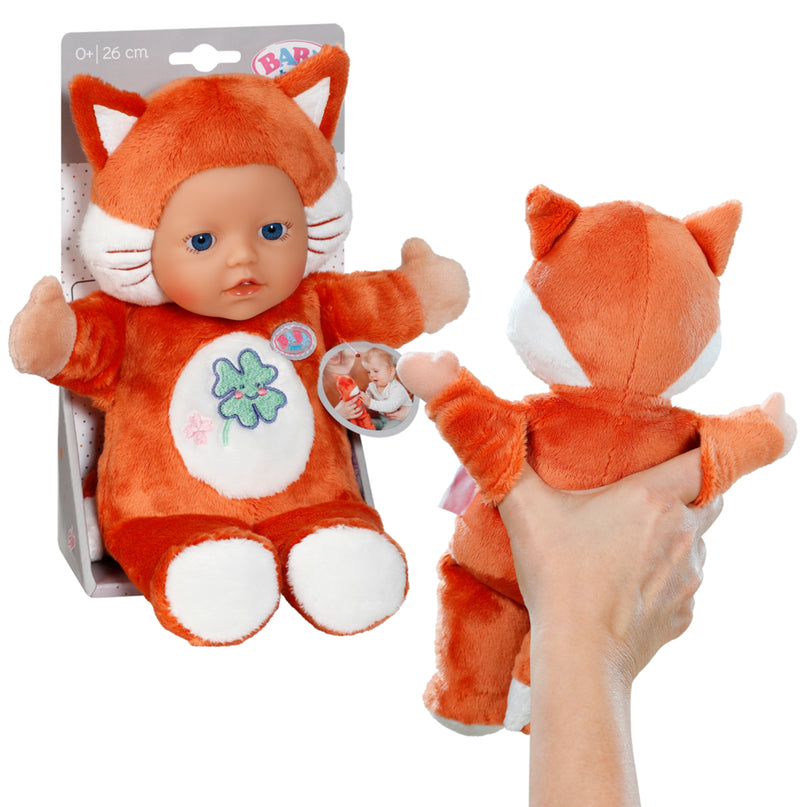 BABY BORN nukk Naljakas Rebane, 26 cm