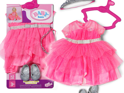 BABY BORN riietekomplekt printsessi kleidiga, 43 cm