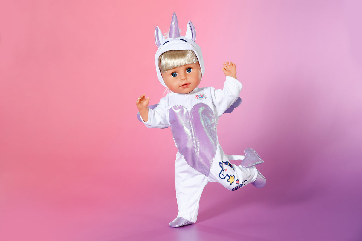 BABY BORN Ükssarviku kostüüm Onesie, 43 cm