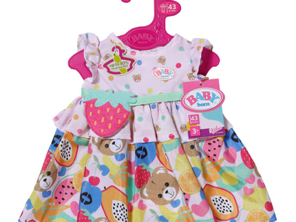 BABY BORN kleit Puuviljad, 43 cm