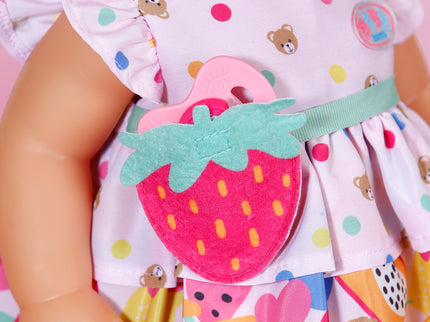 BABY BORN kleit Puuviljad, 43 cm