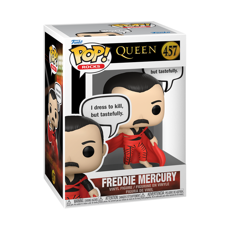 FUNKO POP! Vinyl Figuur: Queen - Freddie Mercury (Sayings)