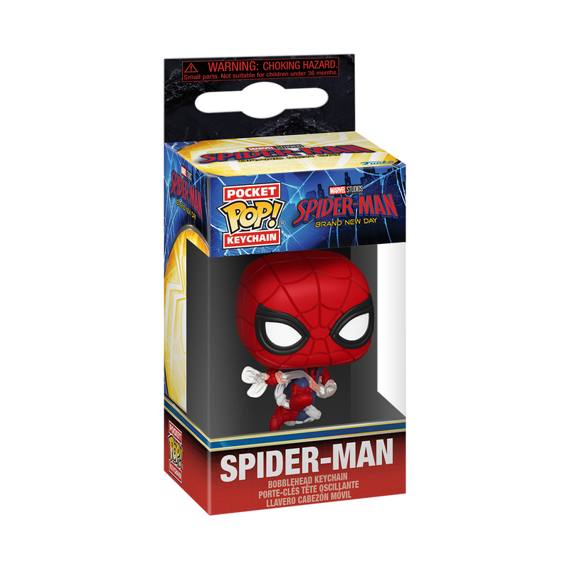 FUNKO POP! Võtmehoidja: Spider-Man (Brand New Day)