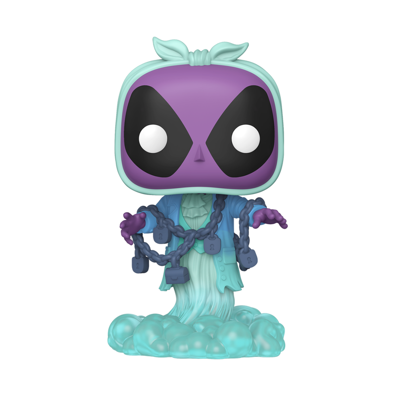FUNKO POP! Vinyl figuur: Marvel - Deadpool as Jacob Marley