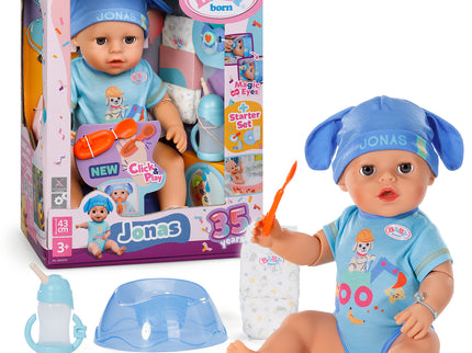 BABY BORN nukk Jonas Click and Play, 43cm