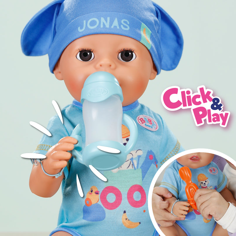 BABY BORN nukk Jonas Click and Play, 43cm