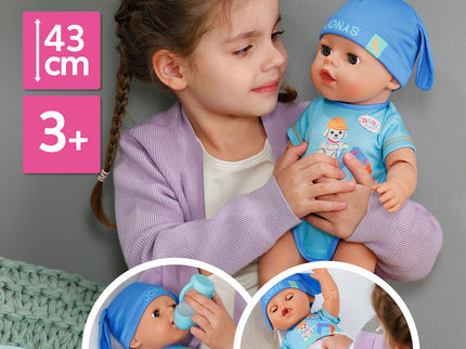 BABY BORN nukk Jonas Click and Play, 43cm