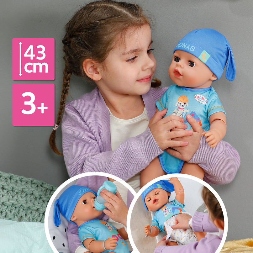 BABY BORN nukk Jonas Click and Play, 43cm