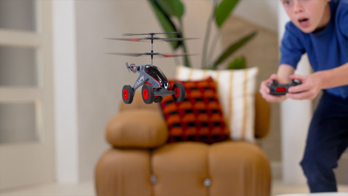 FLYBOTIC raadioteel juhitav helikopter Airwheelz II, 18 cm