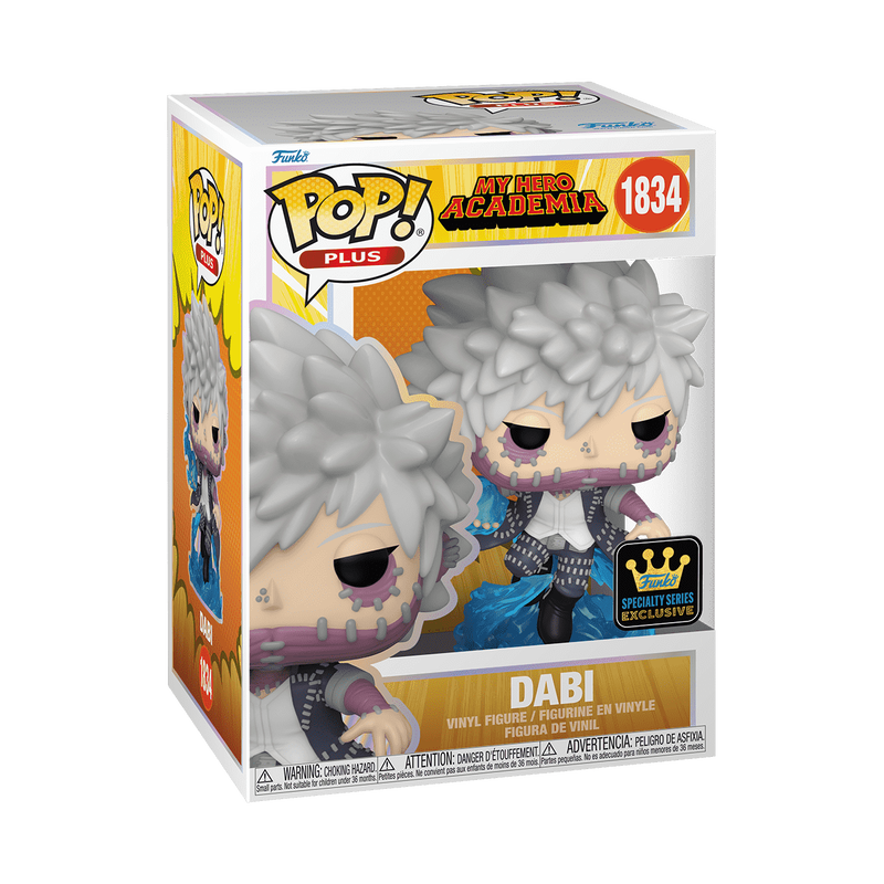 FUNKO POP! Vinüülfiguur: My Hero Academia - Dabi (koos Chase'iga)