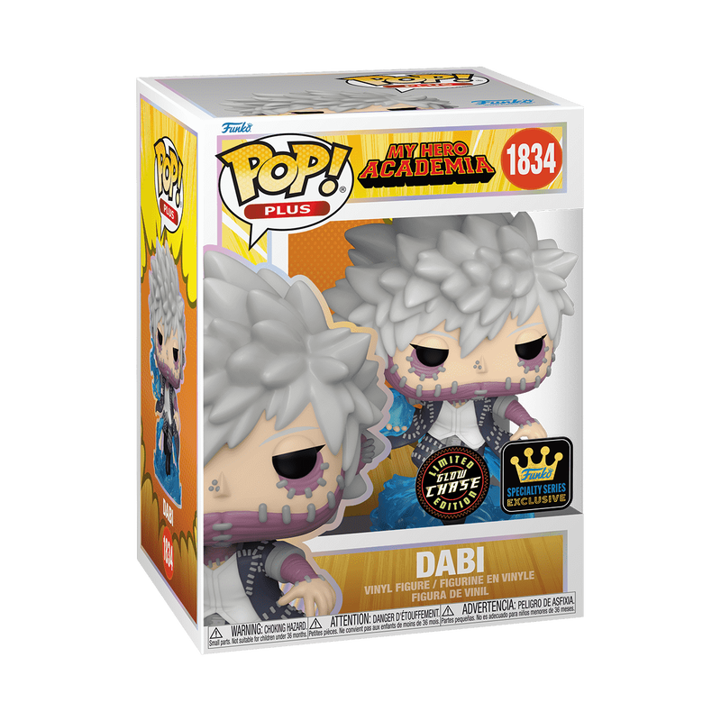 FUNKO POP! Vinüülfiguur: My Hero Academia - Dabi (koos Chase'iga)
