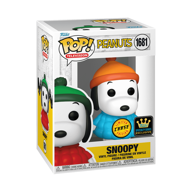 FUNKO POP! vinüülfiguur: Peanuts - Snoopy (koos Chase'iga)