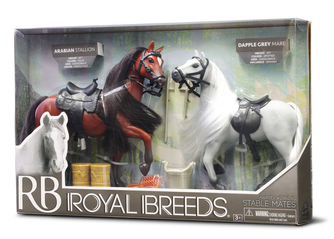 ROYAL BREEDS Mängukomplekt Hobused 2 tk