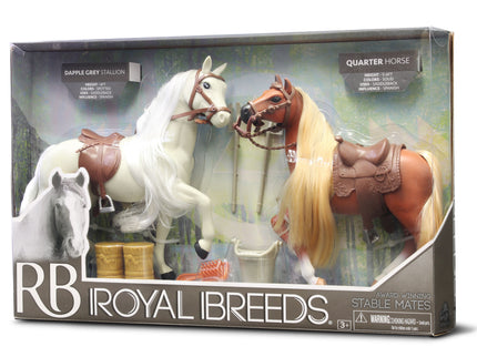 ROYAL BREEDS Mängukomplekt Hobused 2 tk