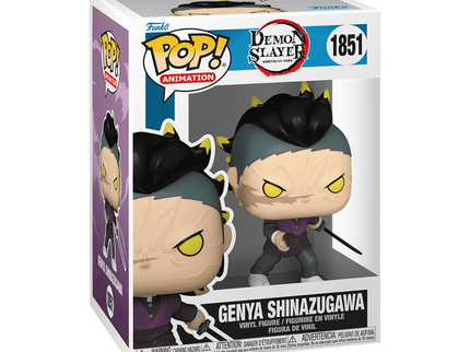 FUNKO POP! Vinüülfiguur: Demon Slayer – Genya Shinazugawa (Deemon)