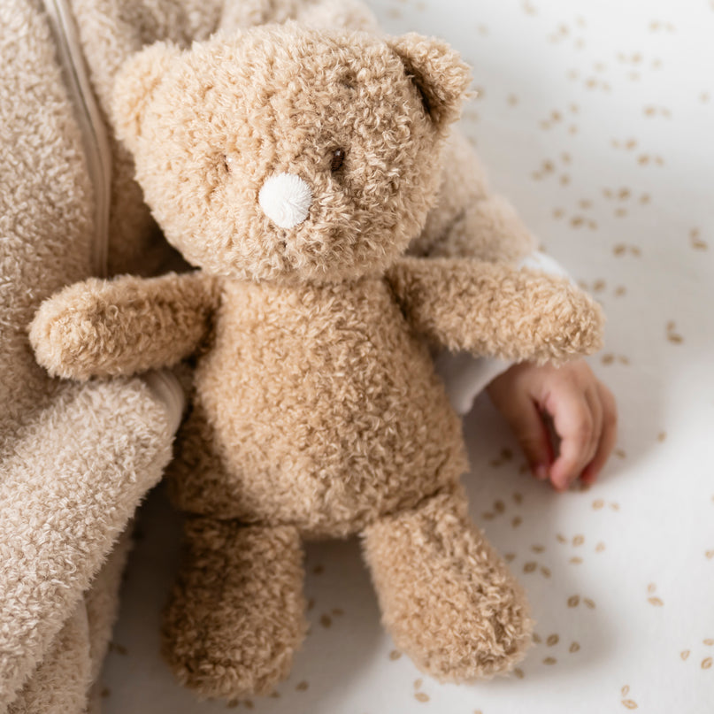NATTOU Teddy pehme kaisukas karu, 24 cm