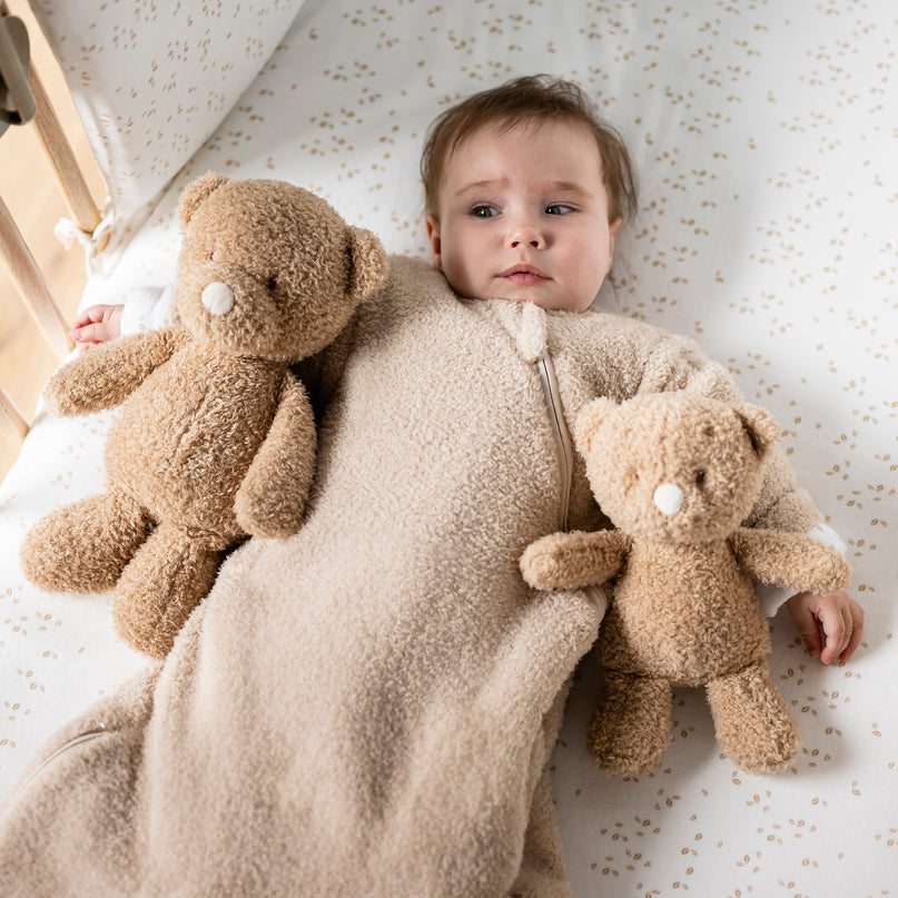 NATTOU Teddy pehme kaisukas karu, 24 cm