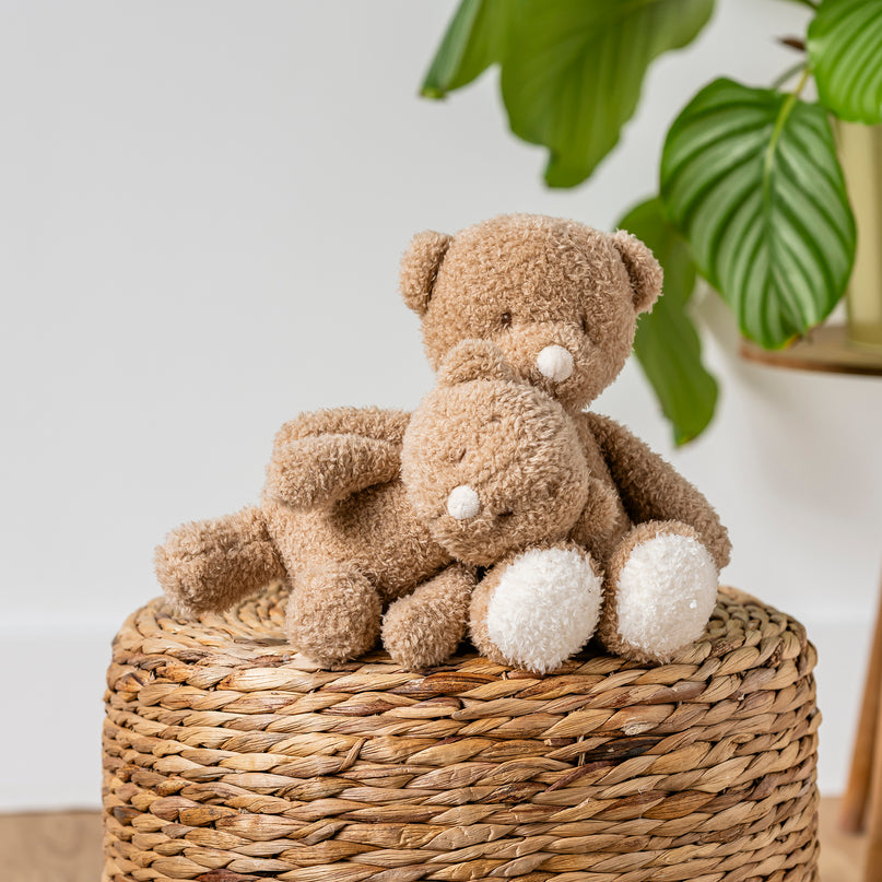 NATTOU Teddy pehme kaisukas karu, 24 cm