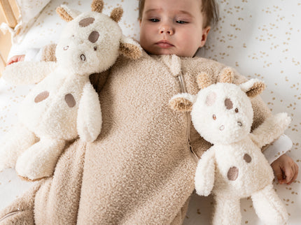 NATTOU Teddy pehme kaisukas kaelkirjak, 24 cm