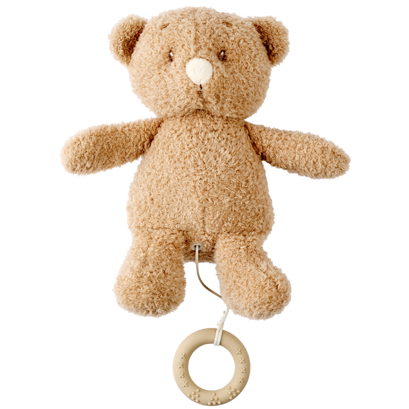 NATTOU Teddy Muusikaline beebimänguasi karu, 16 cm